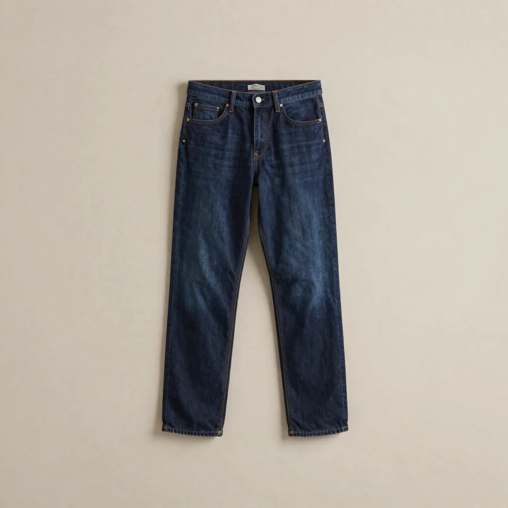 Straight-Leg Denim